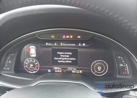 2017 Audi Q7 3.0T Premium from USA, damaged, VIN WA1VAAF70HD012774